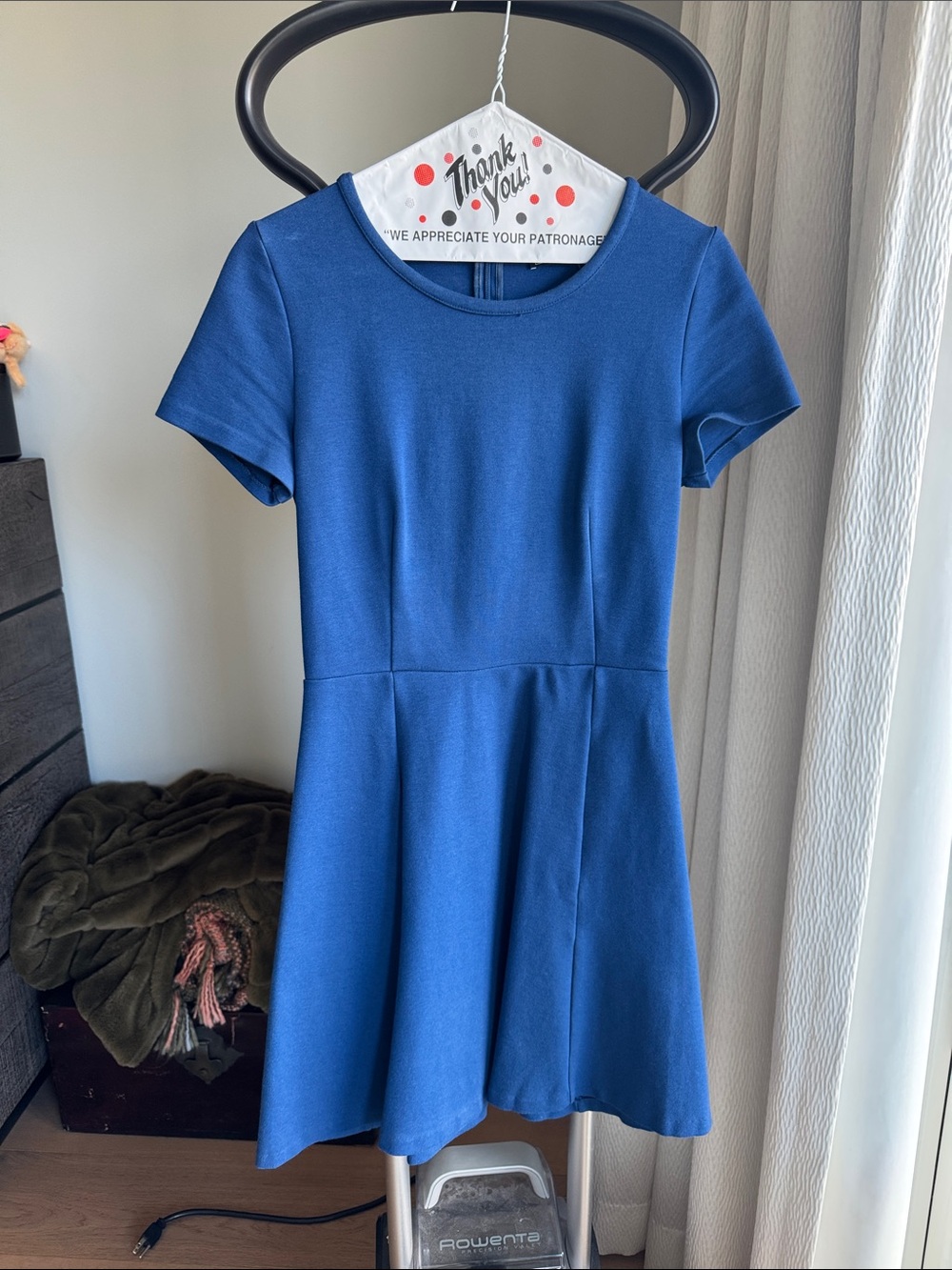 GAP pack of 3 Short Sleeve Fit-and-Flare Dresses